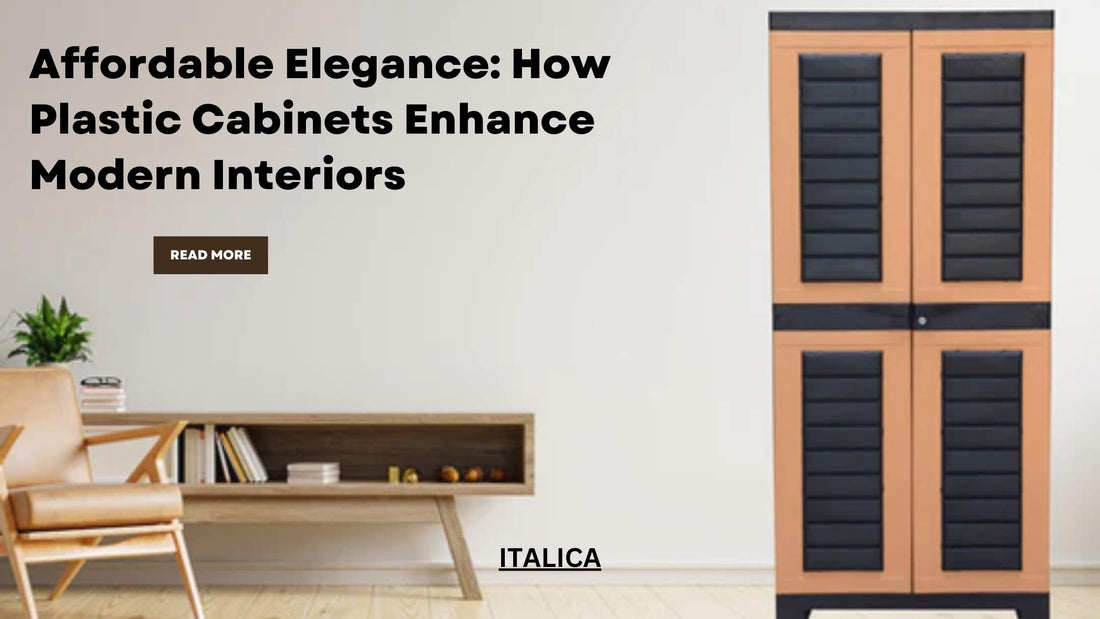 Affordable Elegance: How Plastic Cabinets Enhance Modern Interiors