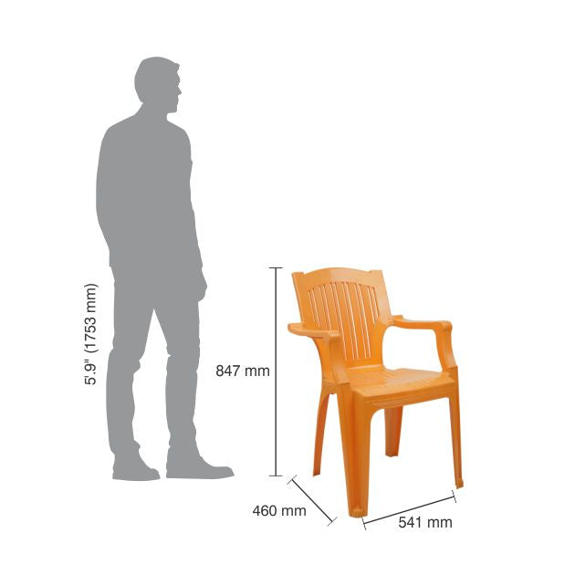 Italica 9001 Comfort Plastic Chair