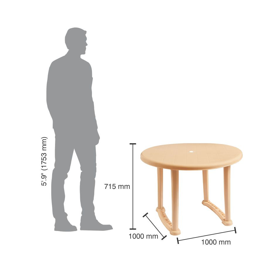 Kisan 2004 Dining Plastic Table