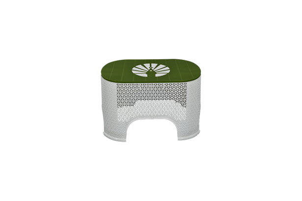 Olive Green White