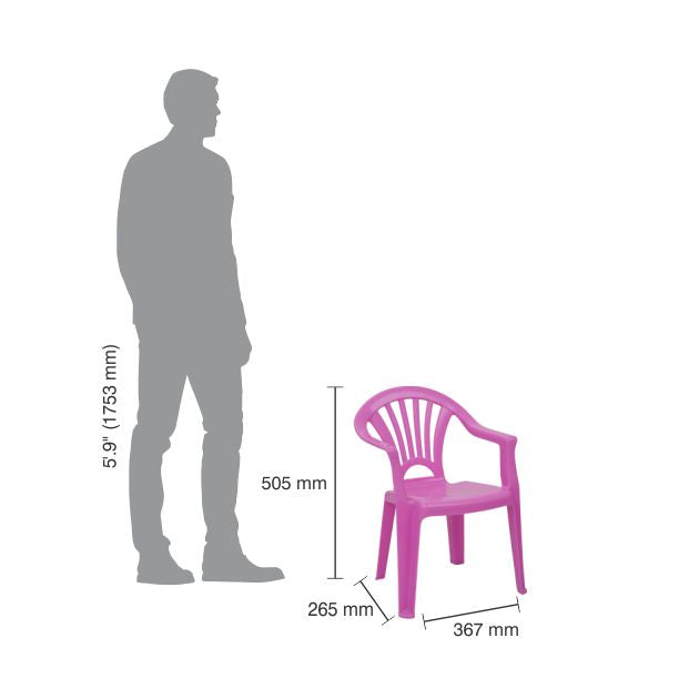 Italica 9602 Kids Plastic Chair