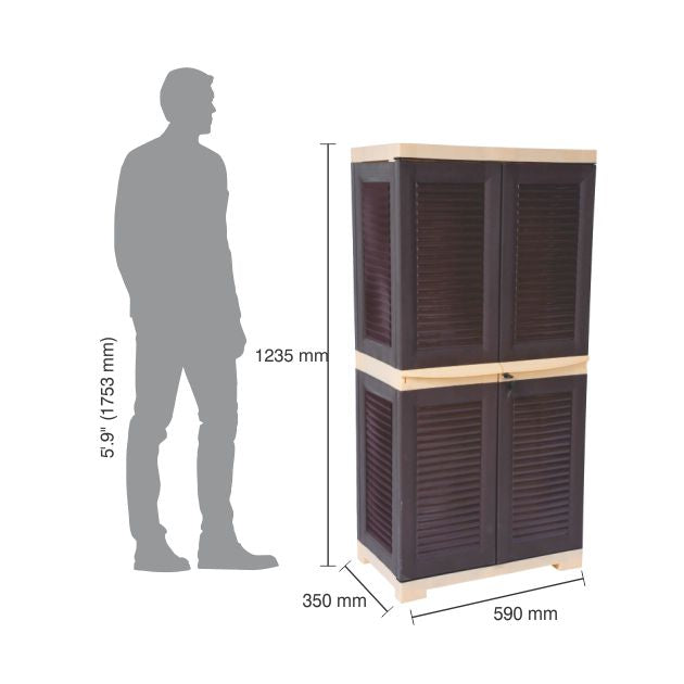 Italica 6106 Plastic Storage Cabinet