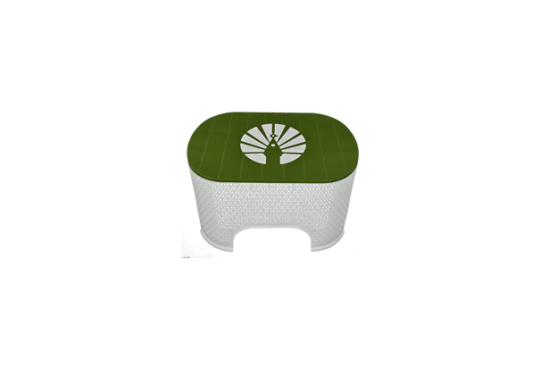 Olive Green White