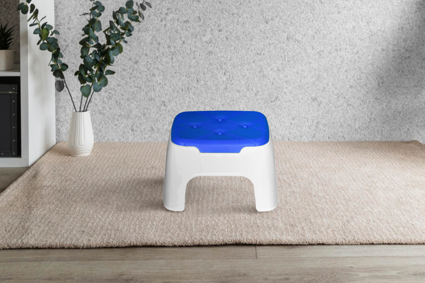 White S Blue