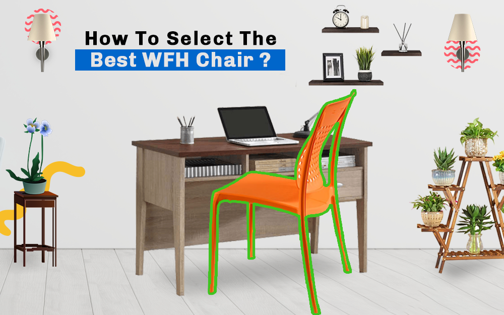 The image could show a person sitting on an ergonomic chair in a home office or office setting. The person could be adjusting the chair's features, such as the height, armrests, backrest, or lumbar support.