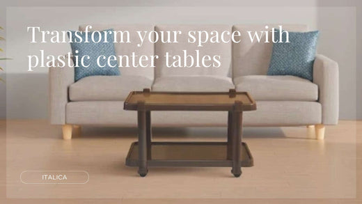 Transform your space with plastic center tables