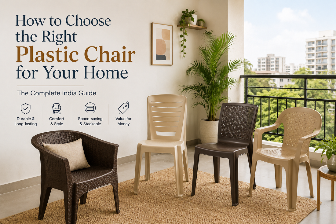 How to Choose the Right Plastic Chair for Your Home: The Complete India Guide