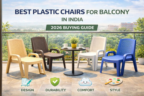 Best Plastic Chairs for Balcony in India: Your Complete 2026 Guide