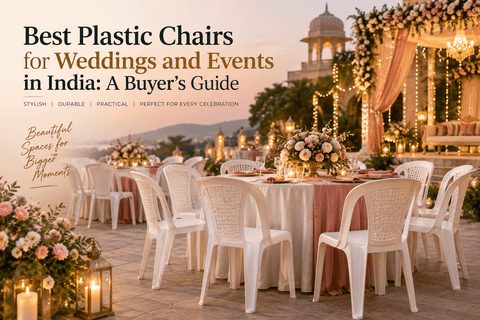 Best Plastic Chairs for Weddings and Events in India: A Buyer's Guide
