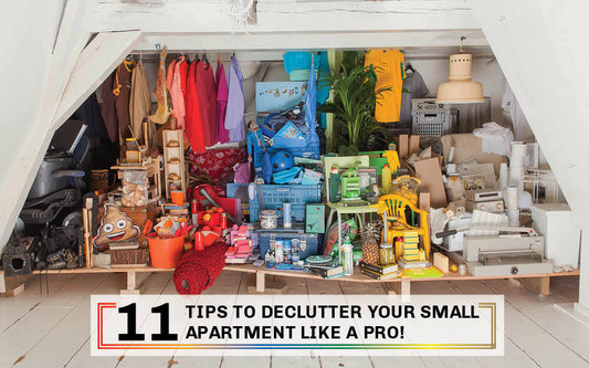 11 Tips to Declutter your Small Apartment like a PRO!