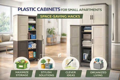 Space-Saving Hacks: Maximize Storage in Small Apartments with Plastic Cabinets