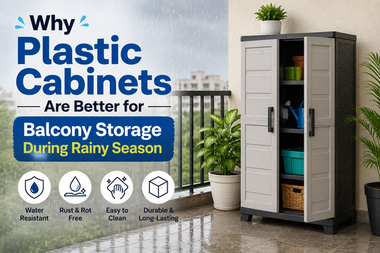 Why Plastic Cabinets Are Better for Balcony Storage During Rainy Season