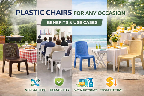 Reasons Why Plastic Chairs Are Perfect for Any Occasion