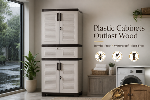 Termite-Proof, Waterproof, Rust-Free: Why Plastic Cabinets Outlast Wood in Monsoon-Heavy Regions