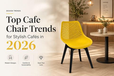 Top Cafe Chair Trends for Stylish Cafés in 2026