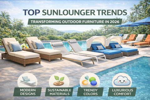 Top Sunlounger Trends Transforming Outdoor Furniture in 2026
