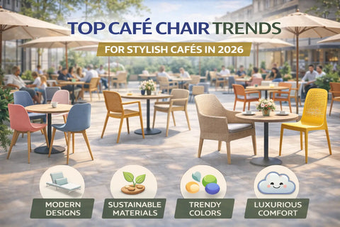 Top Cafe Chair Trends for Stylish Cafés in 2026