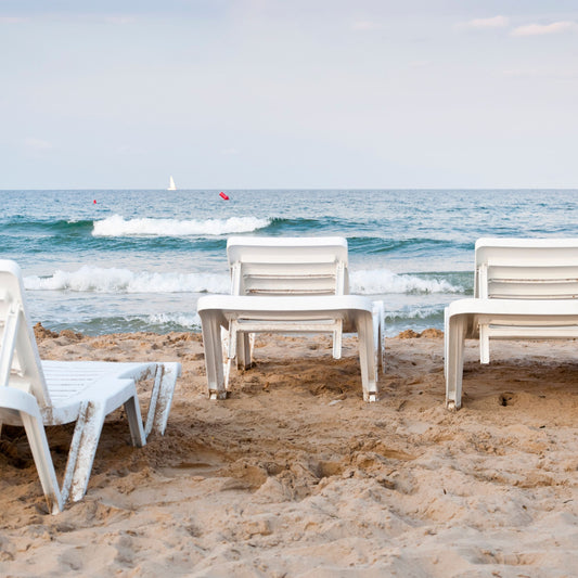 Plastic Sunloungers