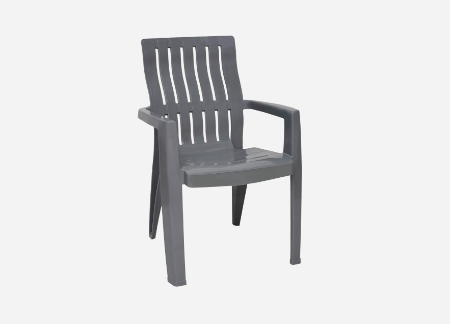 Straight back plastic chair hotsell