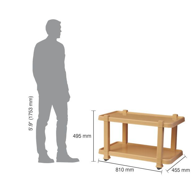 Italica 9509 Plastic Centre Table