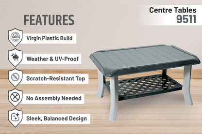 Italica 9511 Plastic Centre Table