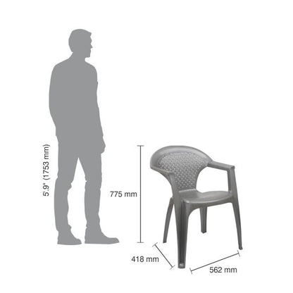 Italica 9803 Comfort Plastic Chair