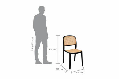 Italica 5253 Armless Plastic Chair