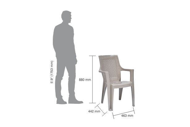 Italica 9006 Premium Plastic Chair