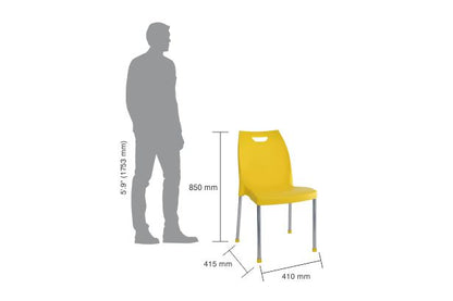 Italica Marvello 11 Plasteel Plastic Chair