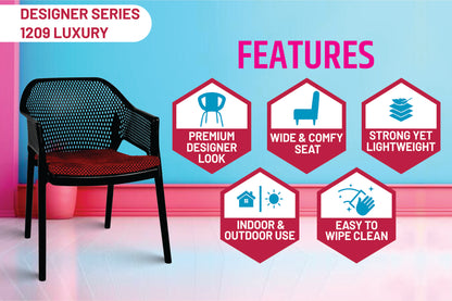 Italica 1209 Deluxe Designer Plastic Chair