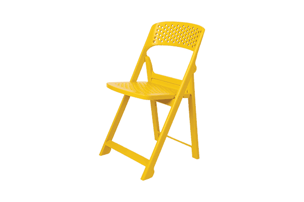 Folding Office Chair Small Size Italica Phoenix Folding Plastic