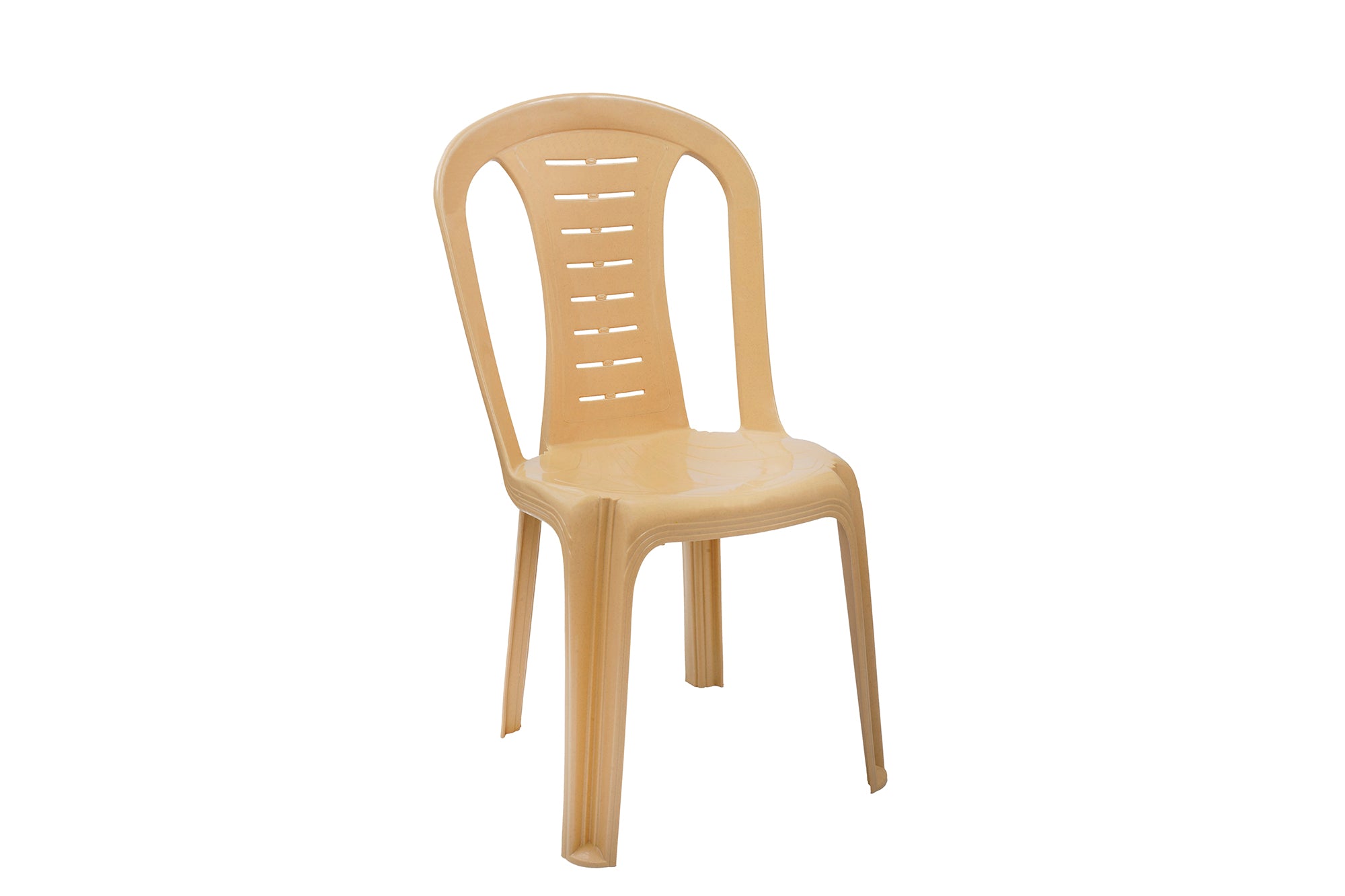 Plastic chair without arms sale