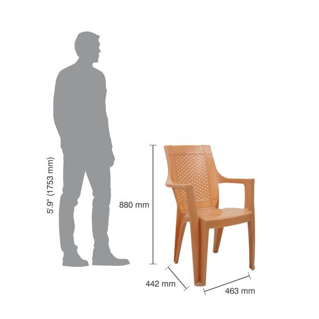 Italica 9006 Premium Plastic Chair