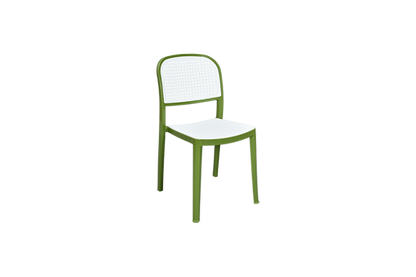 Olive Green  White