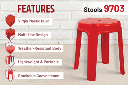 Italica 9703 Plastic Stool