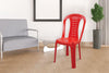 Armless Plastic Chair 9312